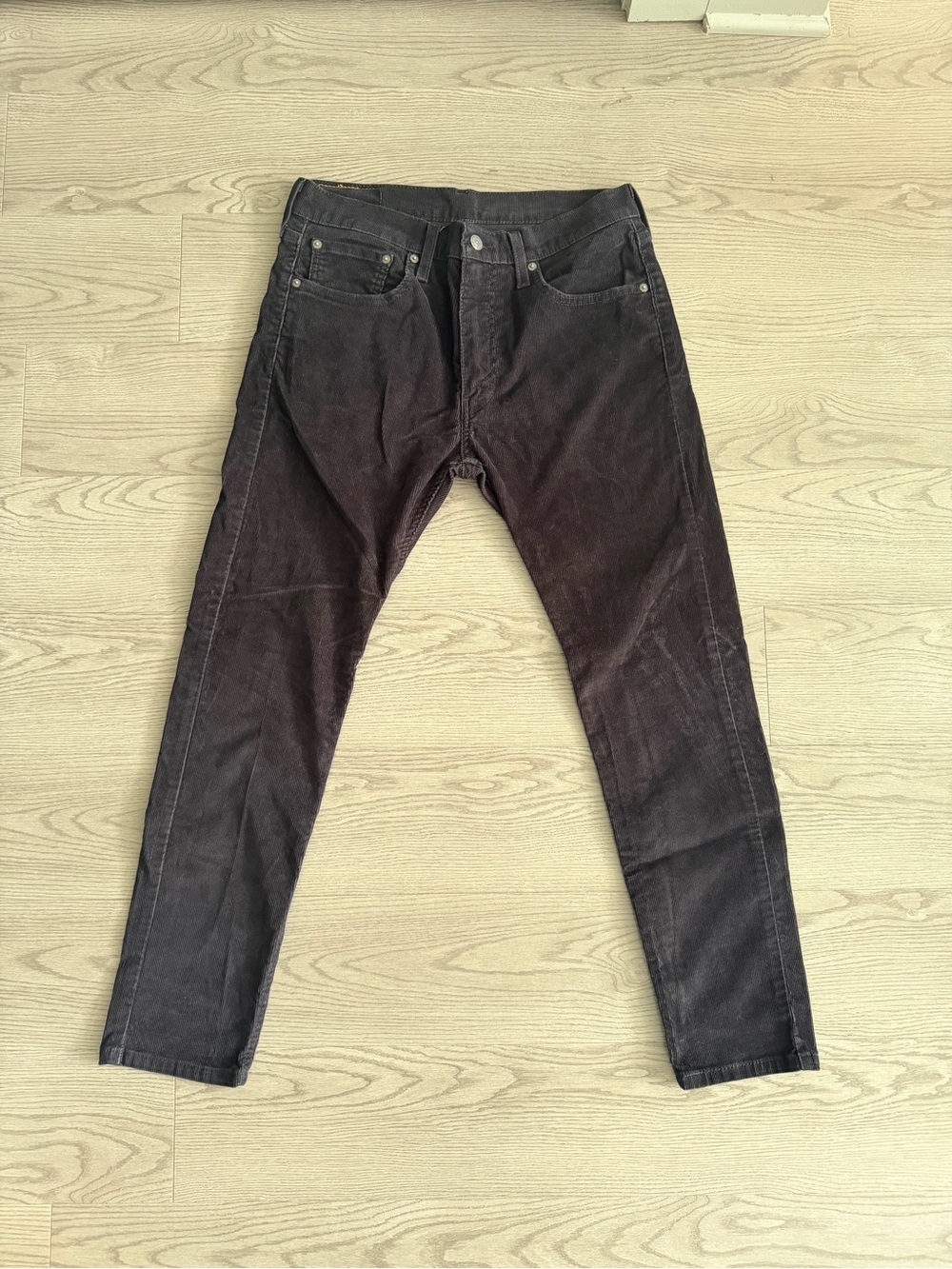 Men's Black Corduroy Pants - Levi 512
